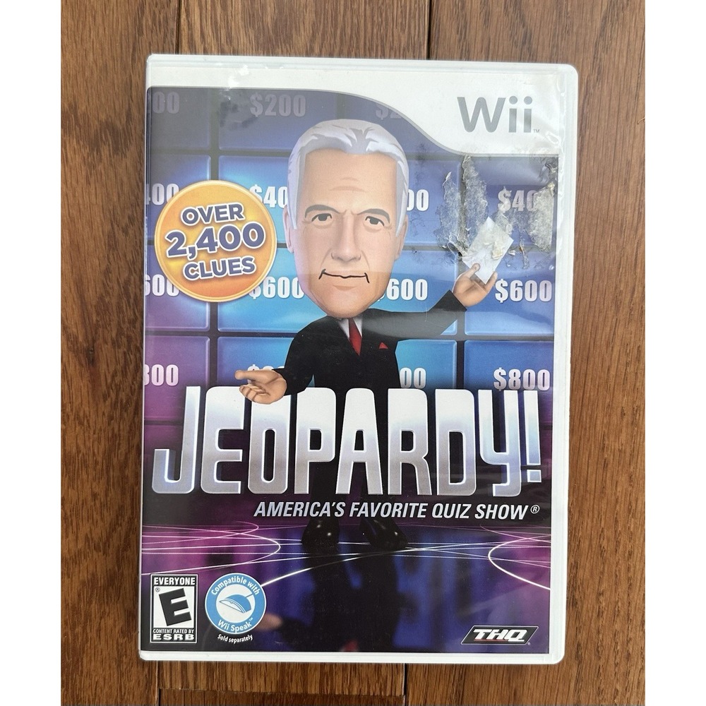 Jeopardy Nintendo‎ Wii ~ Complete